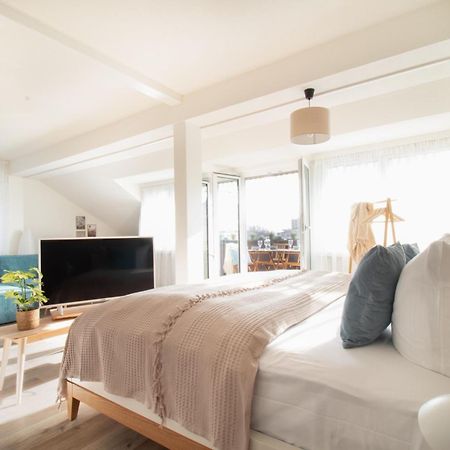 Loewe Apartment Blau Neuhausen Am Rheinfall Eksteriør bilde